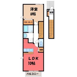 Centreの物件間取画像